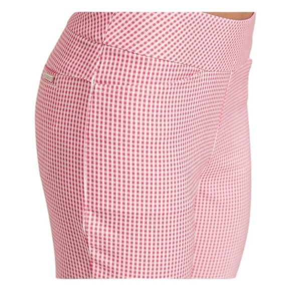 Acegolfs Eagle Golf 28" Performance Stretch Ankle Pants Blue White Gingham Check - Picture 3 of 12